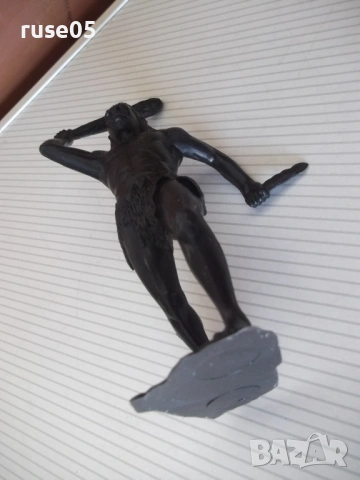 Фигура "Дивак с бухалка и нож", снимка 8 - Колекции - 53848488