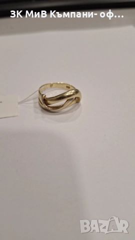 Златен Пръстен 3.5гр 05361-25, снимка 2 - Пръстени - 52445713