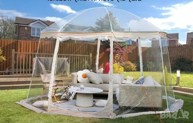 Нов павилион/тента за заведение, ресторант, къмпинг с диаметър 4,5метра, снимка 2 - Оборудване за магазин - 48424327