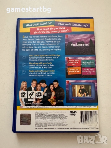 Friends: The One With All The Trivia за PS2, снимка 2 - Игри за PlayStation - 51494602
