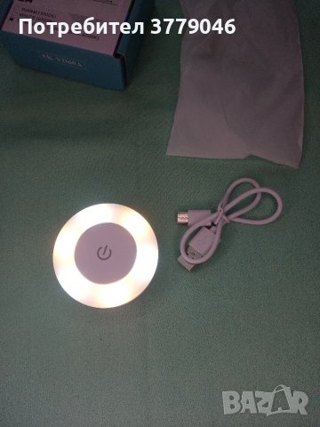 Led нощна лампа с три режима , снимка 3 - Лед осветление - 49553935