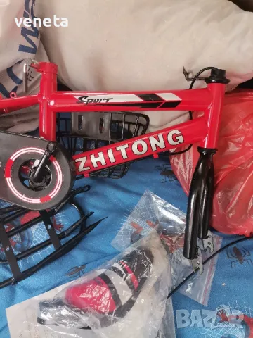 Детски велосипед с тренировъчни колела

, снимка 14 - Велосипеди - 48686524