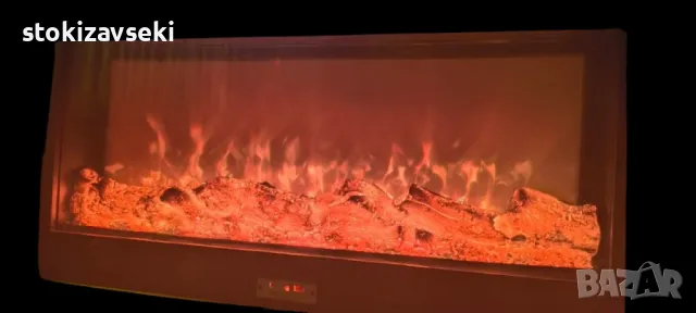 Електрическа камина с Bluetooth и реалистичен пламъчен ефект, снимка 1