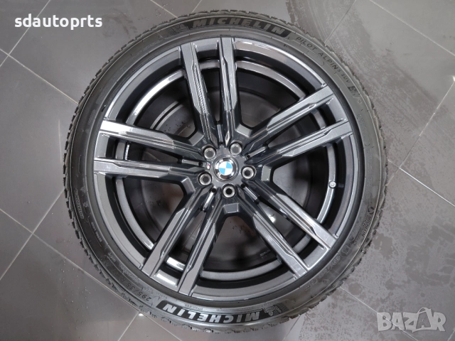 Нови 21” Джанти BMW Style 808 M Зимни Гуми Датчици БМВ X5M F95 X6M F96, снимка 2 - Гуми и джанти - 51592928