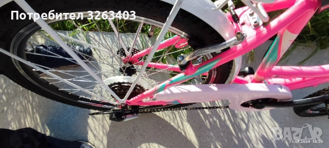 Велосипед Спринт 24, снимка 4 - Велосипеди - 51555394
