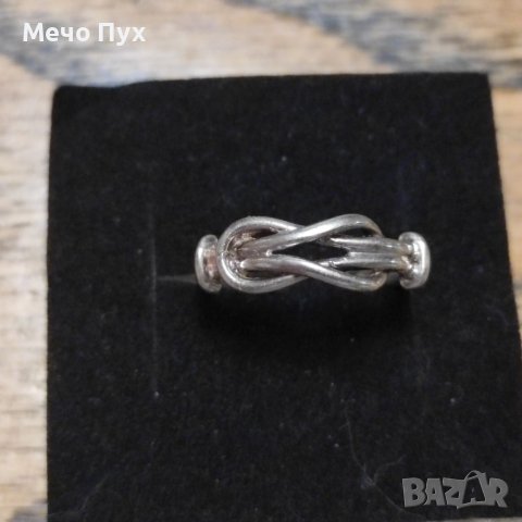 Сребърен пръстен (158), снимка 1