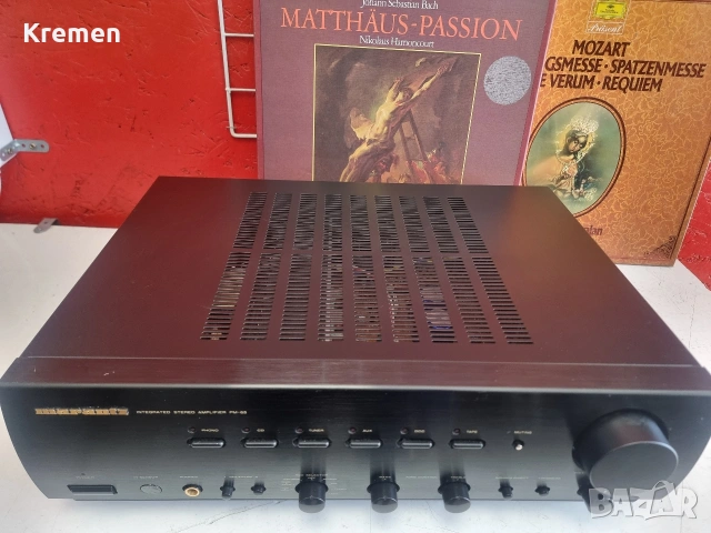 Усилвател MARANTZ PM-65, снимка 5 - Ресийвъри, усилватели, смесителни пултове - 53537170