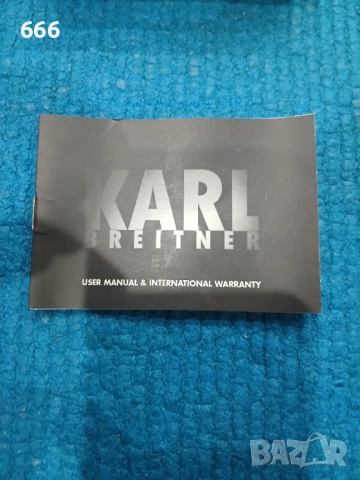 Хронографски часовник Karl Breitner, снимка 8 - Мъжки - 52951719