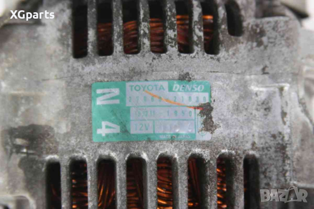  Алтернатор / генератор за Toyota Yaris I 1.3i 86 к.с. (1999-2005) 27060-21030, снимка 3 - Части - 44525692
