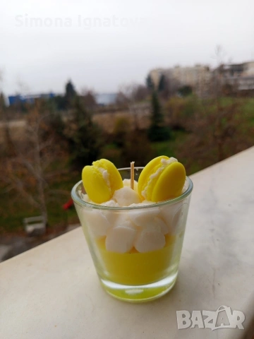 Натурална соева свещ , снимка 2 - Ръчно изработени сувенири - 53331856