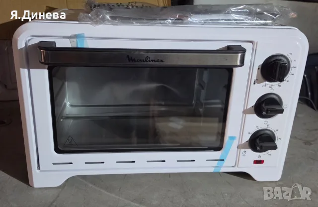 Малка фурничка Moulinex 19L с транспортен дефект , снимка 2 - Печки, фурни - 56106268