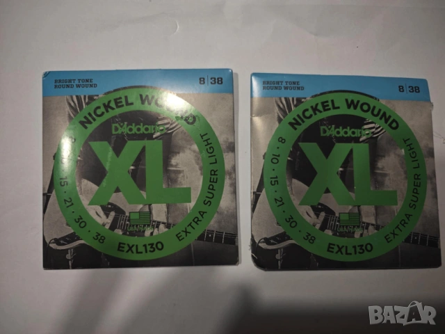 D'Addario EXL130-08-38-струни за ел.китара на ПРОМОЦИЯ