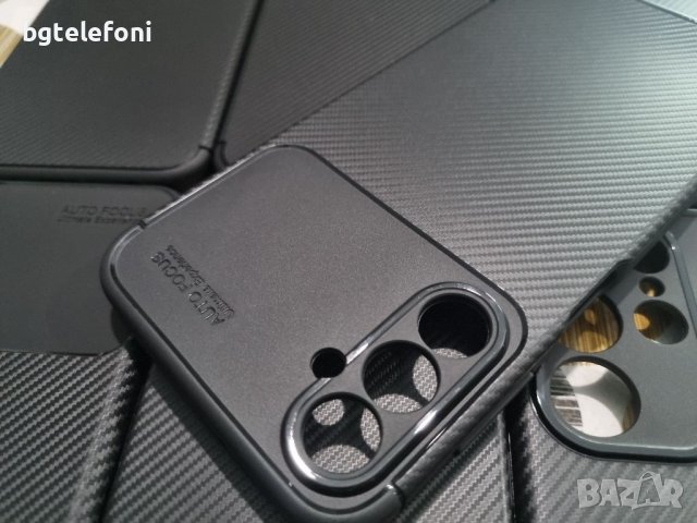 Samsung A13 4G/5G,A14,A24,A34,A54,S23,S23 Ultra бизнес карбон силикон, снимка 5 - Калъфи, кейсове - 41455335