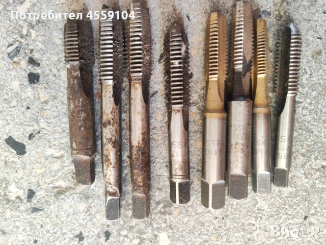 Комплект Плашки и Метчици, снимка 8 - Други инструменти - 53056387