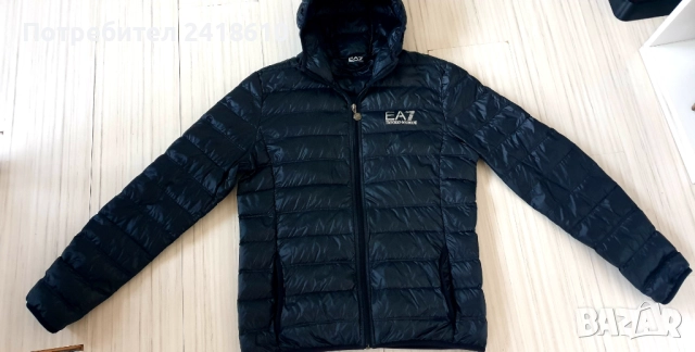 Emporio Armani EA7 Mens Down Jacket Slim Fit Size L ОРИГИНАЛ! Мъжко Олекотено пухено Яке!, снимка 6 - Якета - 52215071