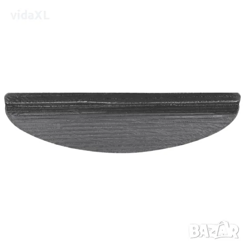 vidaXL Самозалепващи стелки за стъпала, 30 бр, бежови, 65x22,5x3,5 см, снимка 5 - Изтривалки - 56147147