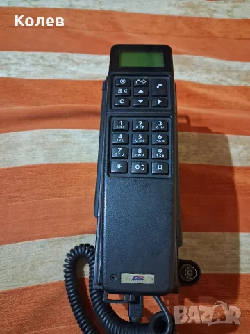 Ретро GSM телефон за кола Siemens P1 (1992 г.), снимка 2 - Siemens - 55827253
