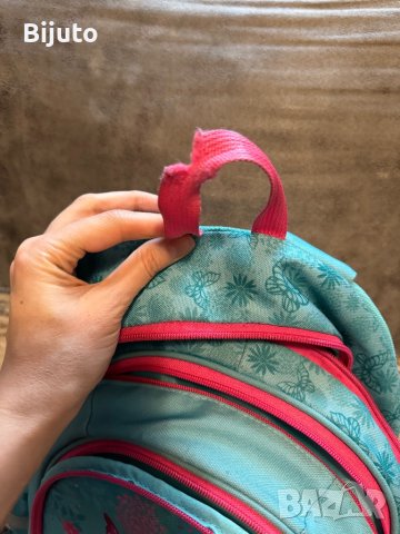 Ученическа Детска раница с ортопедичен гръб -здрава с забележки, снимка 4 - Раници - 44448138