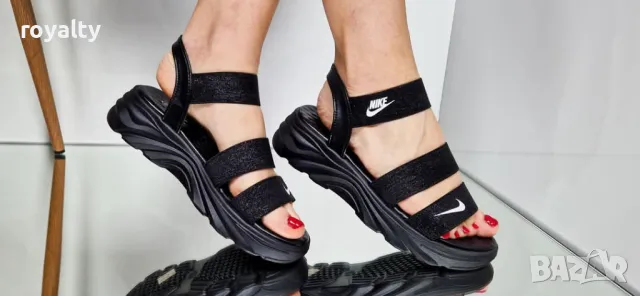 Nike черни дамски сандали , снимка 3 - Сандали - 50364847