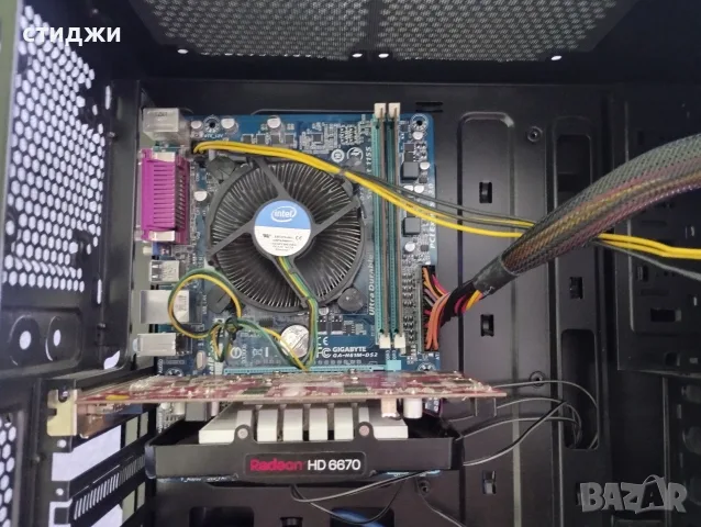 Бюджетен компютърен комплект – i5-2500 + Radeon HD 6670 + Дъна Платка H61M +4 GB DDR3 RAM – 2×2 GB