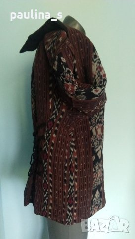 Яке или сако в етно стил "Bum Shaka" / голям размер, ръчна изработка , снимка 7 - Якета - 40999050