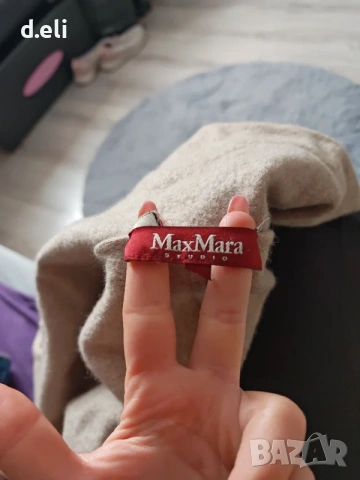 Max Mara. Studio Original Size L/ Елек-пончо Кашмир , снимка 3 - Туники - 44263502