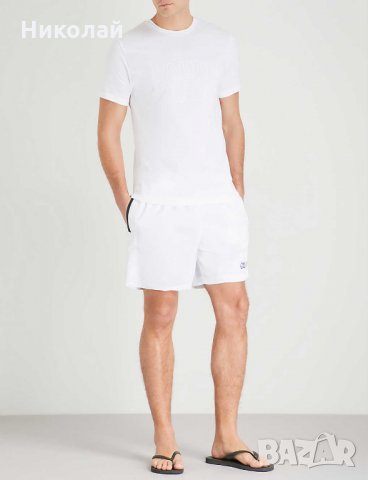 Calvin Klein ID Intense Power Double Waistband Swim Shorts, снимка 12 - Бански - 33994369