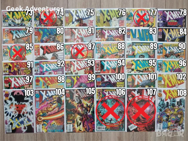 Comic Books/Комикси 2/2 - Punisher, X-Men, Hulk, Batman, Superman, JLA, снимка 4 - Списания и комикси - 51846836