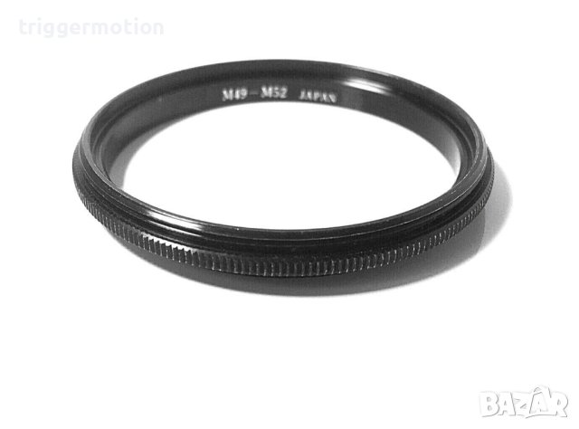  M49 - M52 Двойно-съединителен адаптор мъжки към мъжки за обектив M49-M52 външна резба, снимка 3 - Обективи и филтри - 41601431