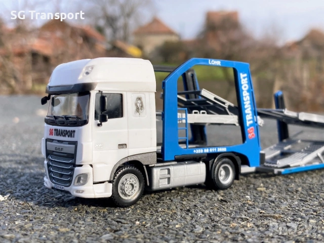 DAF XF 106 EURO LOHR 1.23 Автовоз 1:87, снимка 2 - Колекции - 53749985