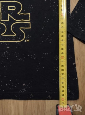 Star Wars - блуза с дълъг ръкав за ръст 160см., снимка 5 - Блузи - 42140453