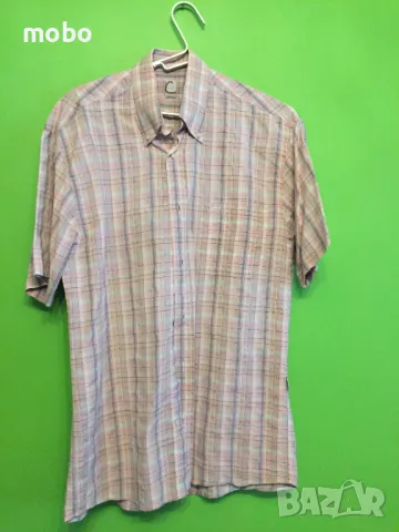 Мъжка риза, марка Camel,  къс  ръкав, с яка, размер „ L, снимка 1