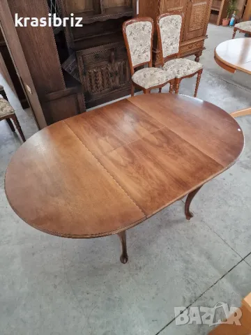 Масивна Разтегателна Барокова Маса-внос от Германия!, снимка 5 - Маси - 48979838