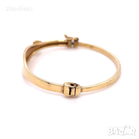 Златна детска гривна 4,35гр. 14кр. проба:585 модел:4153-4, снимка 2 - Гривни - 50299550