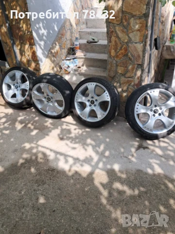  Джанти с гуми 225/40/18-5x110-Opel*Saab*Alfa, снимка 2 - Гуми и джанти - 51326277
