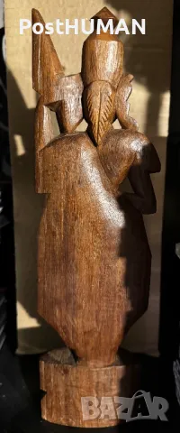 Дървени фигури - Индия - Тайван, снимка 3 - Антикварни и старинни предмети - 49140285