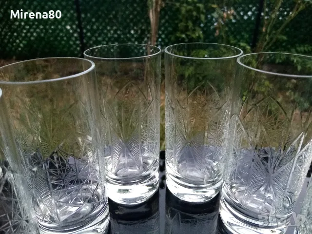 Български кристален сервиз за вода - СИП ! , снимка 2 - Сервизи - 55792507