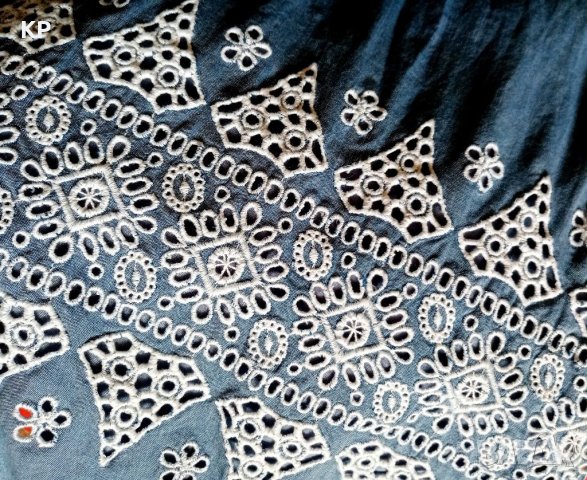 👗 Нова рокля с рязана бродерия размер 40 👗 , снимка 6 - Рокли - 41244912