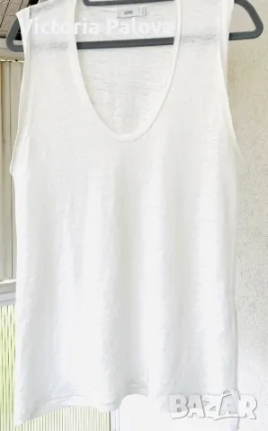 Лукс CLOSED ленен потник, снимка 6 - Корсети, бюстиета, топове - 50083668