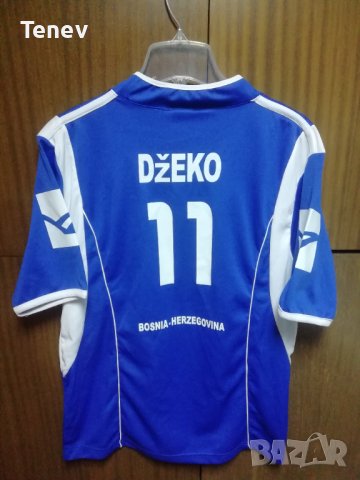 Bosnia and Herzegovina Edin Dzeko Legea футболна тениска фланелка Джеко Босна 