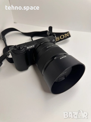 Sony a5100 пълен комплект, снимка 5 - Фотоапарати - 53576402