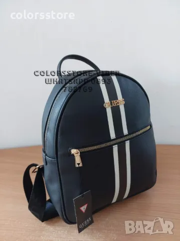 Черна раница  Guess-SG87U, снимка 5 - Раници - 47409078