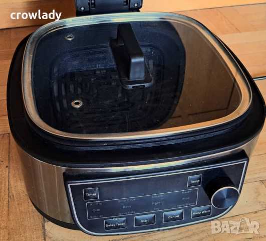 AIR FRYER PowerXL 12-в-1 Вътрешен грил Въздушна сушилня, Бавна готварска печка, снимка 4 - Уреди за готвене на пара - 51755975