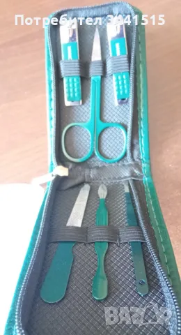 Комплект за маникюр 6 части, нокторезачка, ножичка , снимка 3 - Други - 49174976