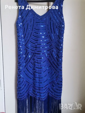 Официална дамска рокля L-XL, снимка 2 - Рокли - 33911514