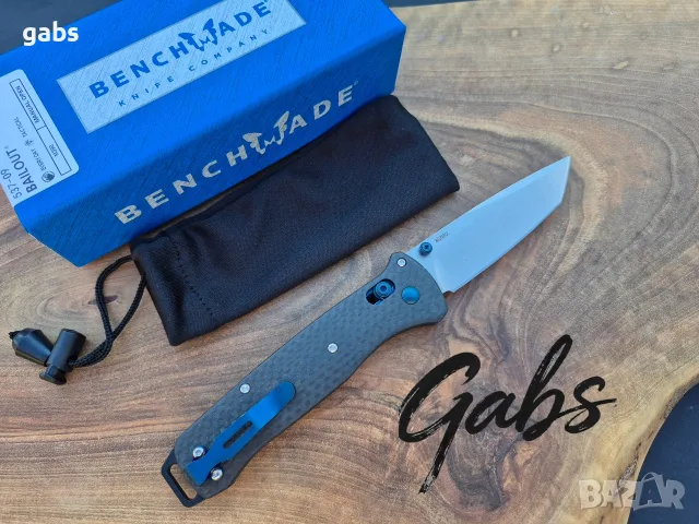 Сгъваем нож Benchmade BAILOUT 537-09, снимка 3 - Ножове - 56201661