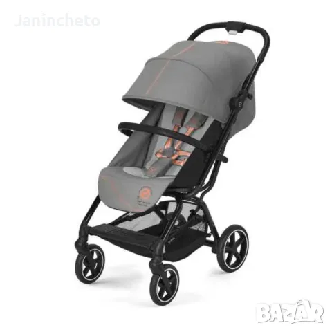 Количка Cybex Eezy S+ 2 Lava Grey + Подарък раница Chipolino