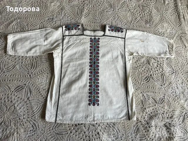 Автентична къса риза от народна носия