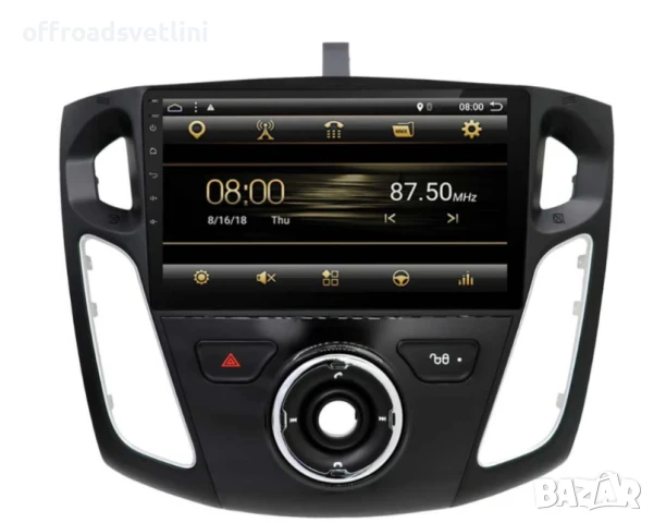 Мултимедия Android CarPlay за Ford Focus 2011–2018 ПОДАРЪК Камера, снимка 2 - Аксесоари и консумативи - 50891900