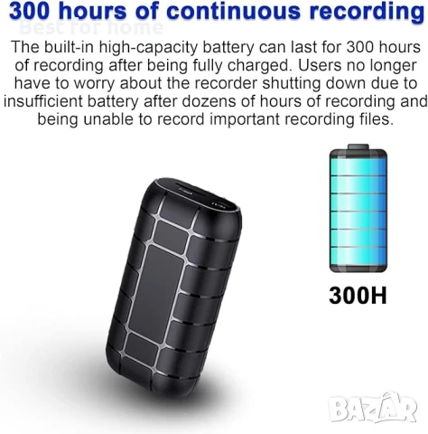 128G магнитен диктофон с гласово активиране STTWUNAKE, снимка 2 - Други - 50672719